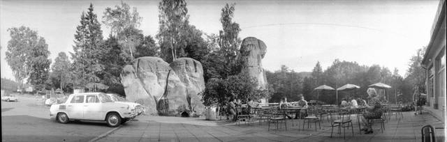 Fotografie z 80. let - Hotel - Panoramatick fotografie z 80-tch let