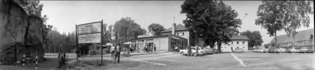 Fotografie z 80. let - Hotel - Panoramatick fotografie z 80-tch let