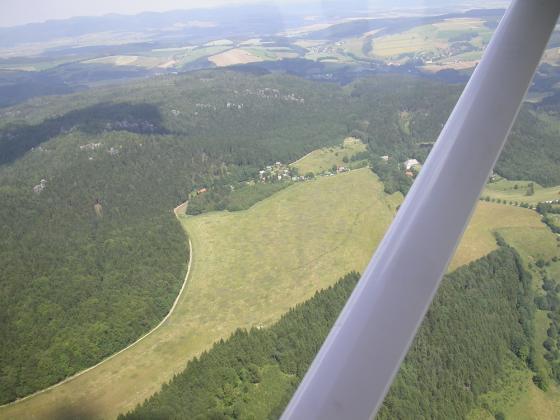 Leteck snmky skal - Leteck snmky adrpaskch a teplockch skal