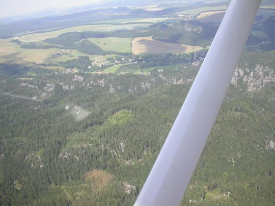 Leteck snmky skal - Leteck snmky adrpaskch a teplockch skal