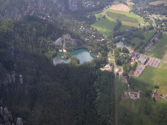 Leteck snmky skal - Leteck snmky adrpaskch a teplockch skal