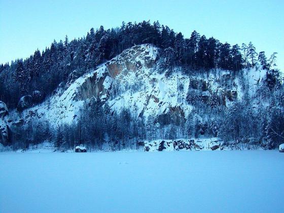 Zimn fotografie Adrpachu - Zimn skaln m?sto - Pskovna