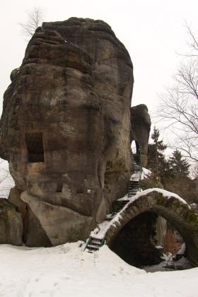Jirskovy skly - Bischofstein - Bischofstein - Hrad Skly