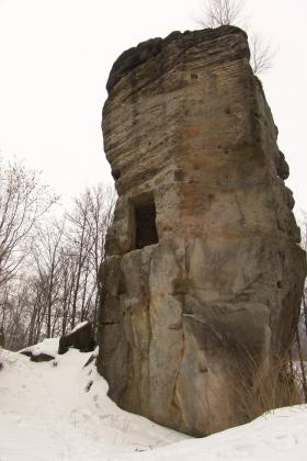 Jirskovy skly - Bischofstein - Bischofstein - Hrad Skly