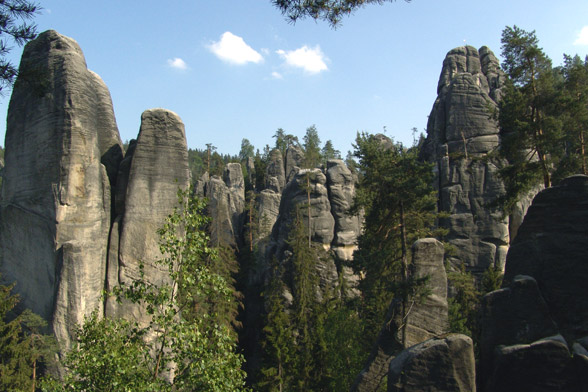 Adr�pa�sk� sk�ly - Velk� panorama