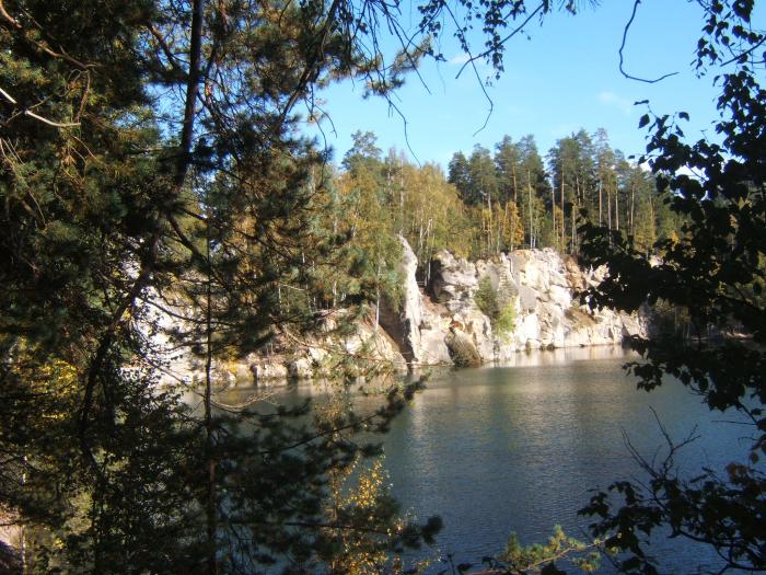 Adrpach - pskovna - Bval pskovna na podzim