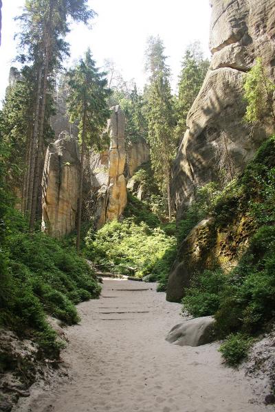 Adrpask skly - Cesta