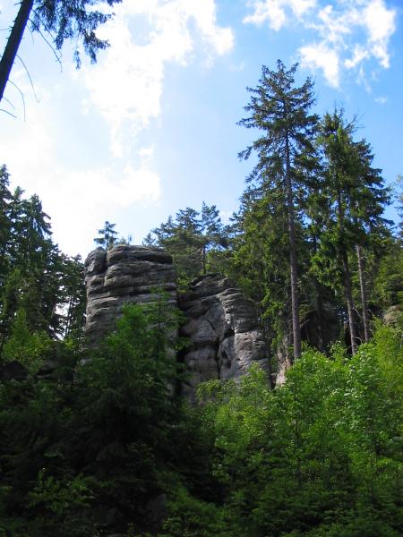 Stolov hora Osta - Osta - skly