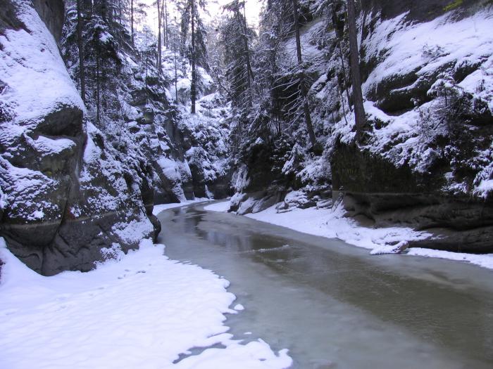 Adrpask skly - jezrko v zim?