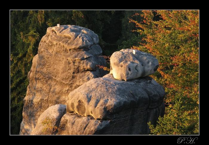 Jirskovy skly - Bischofstein - Kamenorout