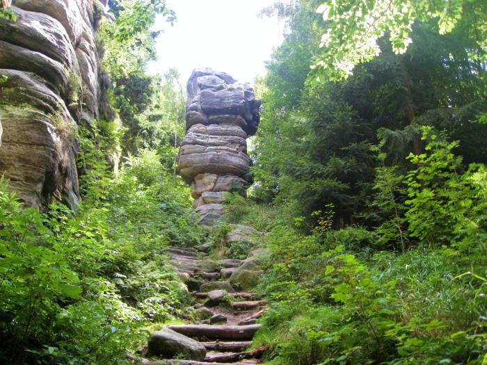 Jirskovy skly - Bischofstein - SRPEN 2013